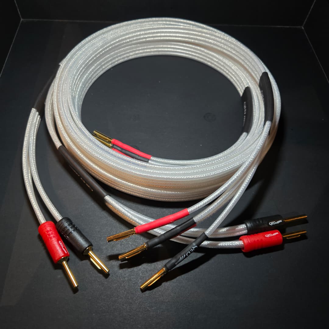 QED Silver Anniversary Bi-Wire XT Speaker Cable (3m) Pairs