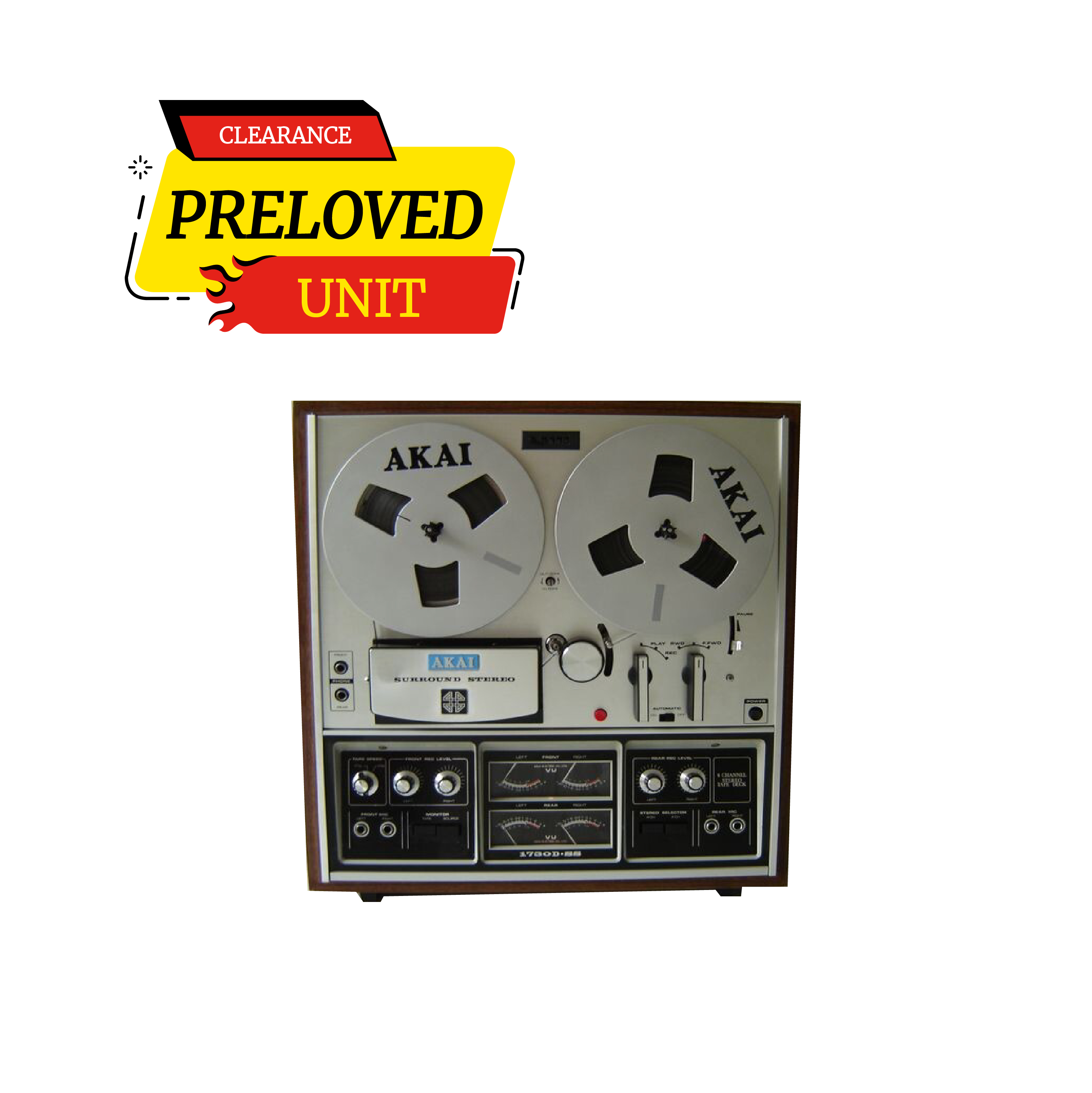 Akai1730D-SS Reel to ReelTape Player – CMY