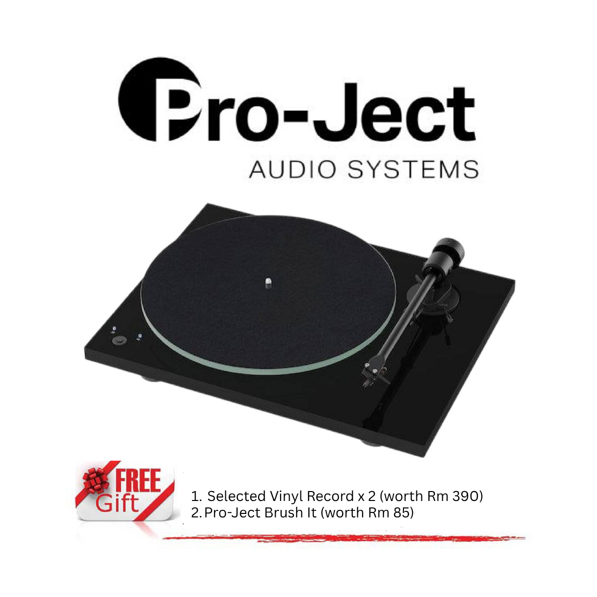 Pro-Ject T1 SB Black)