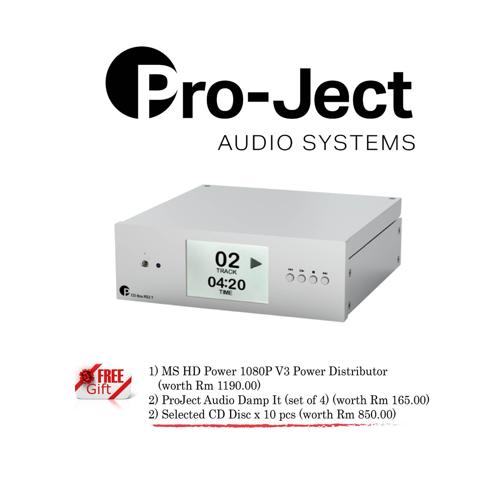 TERMiNaL　3DISCS CD + 2Blu-ray 新品未開封 Pro-Ject Audio SystemsCD Box RS2 TUltimate CD Transport(Made In