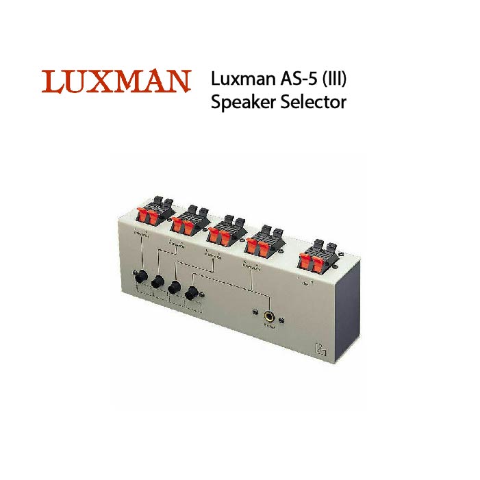 Luxman, AS-5 (III), Speaker Selector(Made In Japan), (Pre-order)