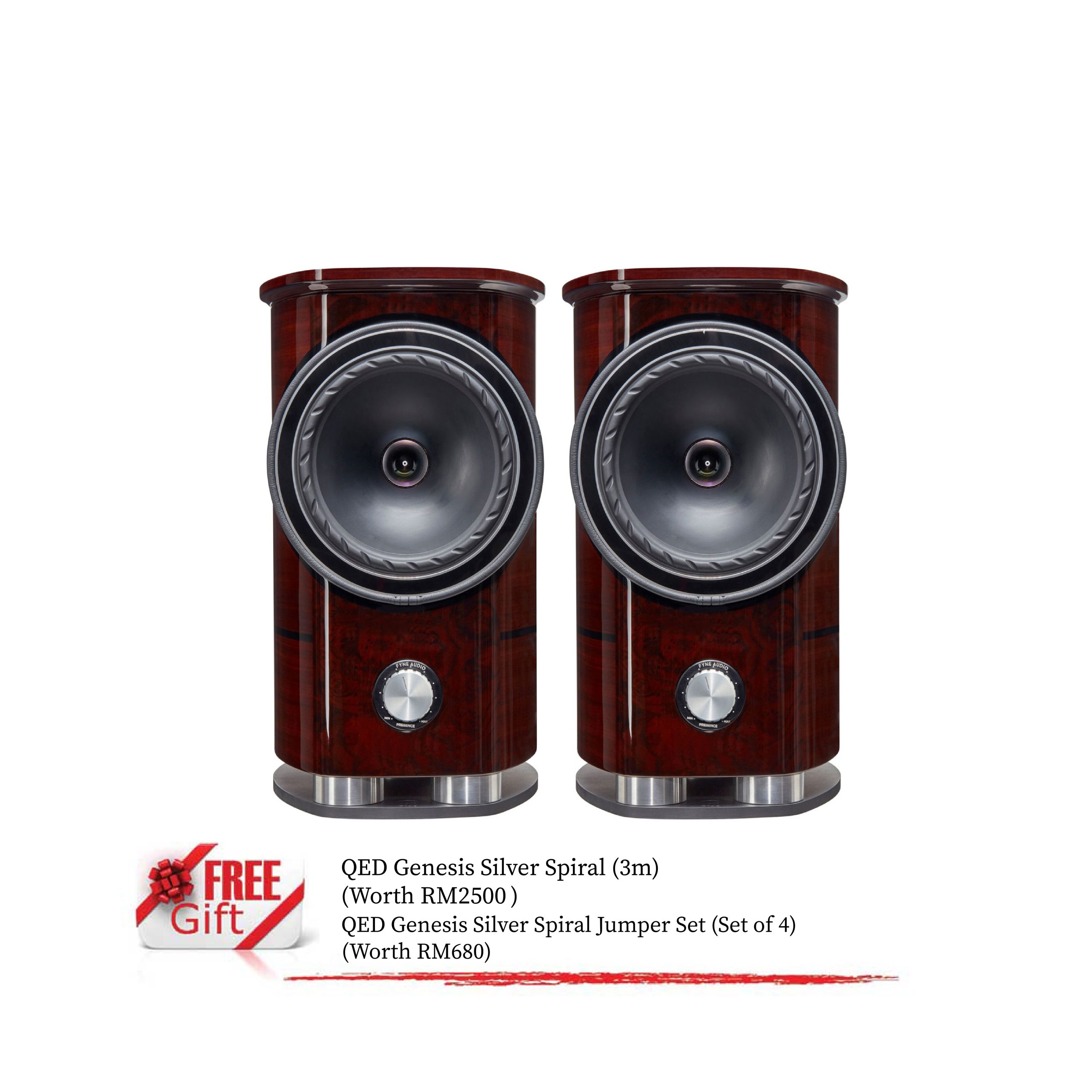 Fyne Audio, F1-8 8″, Standmount Speaker, (Made In UK)