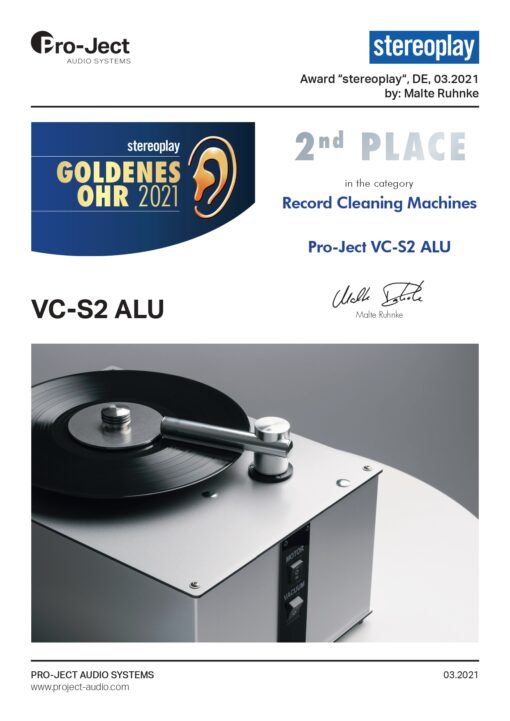 Pro-Ject VC-S2 ALU Record Cleaning Machine
