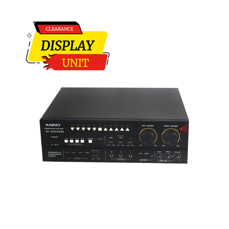 Kaino Hs8300KA Karaoke Amplifier CMY