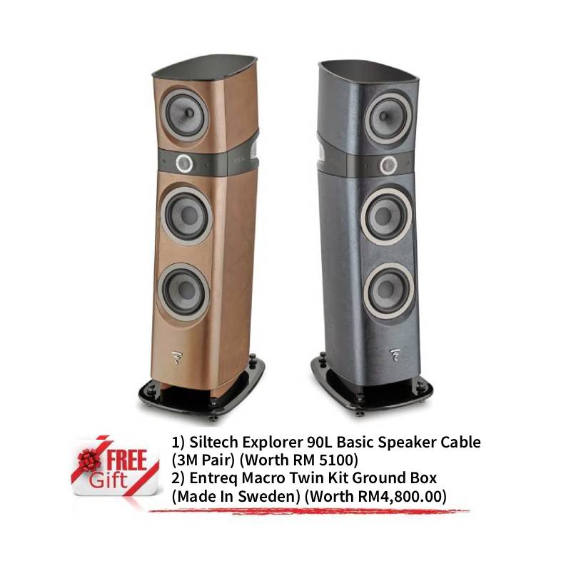 Focal Sopra N2 Floorstanding Speaker (New Concrete Finishes)