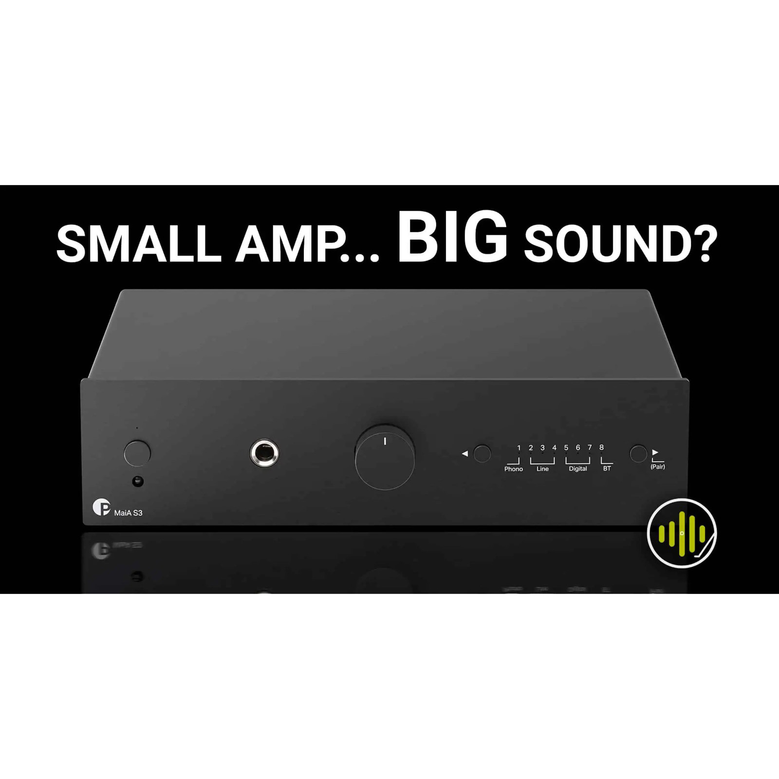 MaiA S3 Integrated Amp w/ DAC, Bluetooth & Phono - Pro-Ject Audio