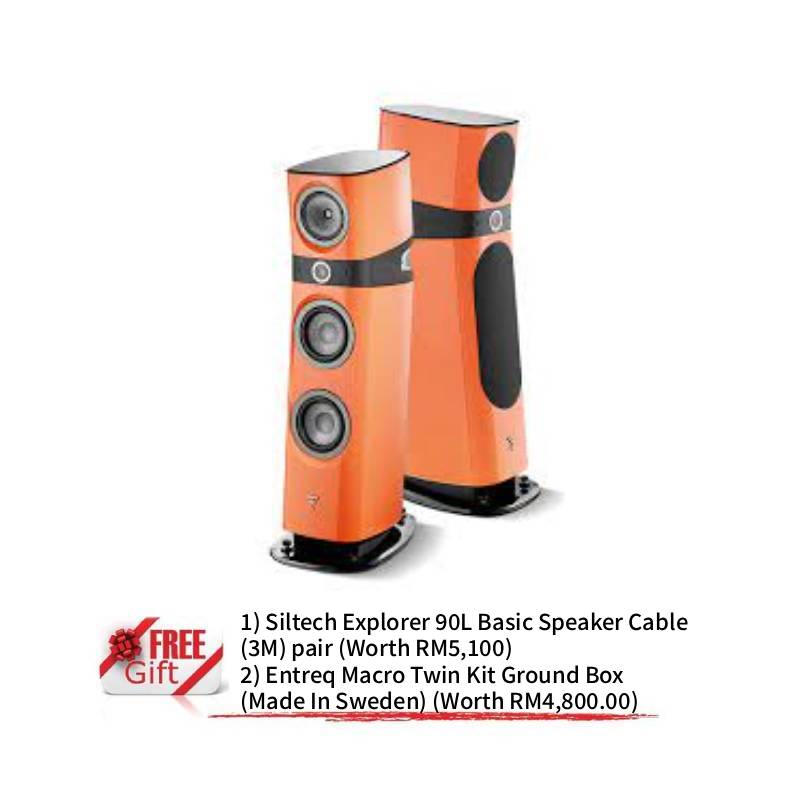 Focal Sopra N2 Floorstanding Speaker (orange)