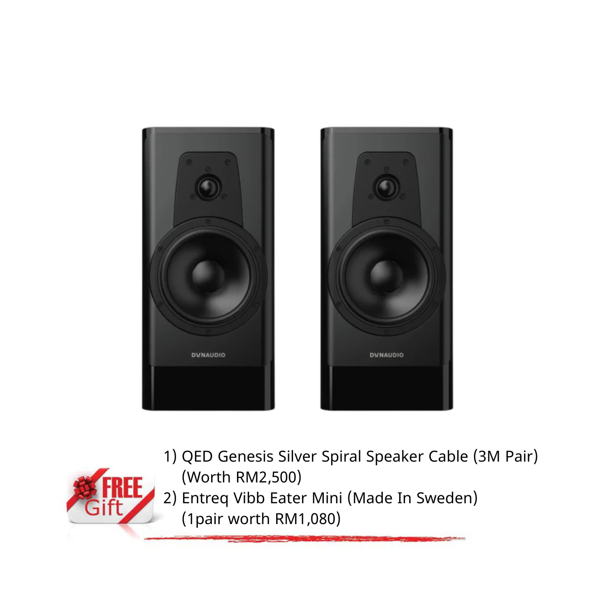 Dynaudio, Contour 20 (Black Edition), Bookshelf Speaker (Made In  Denmark)