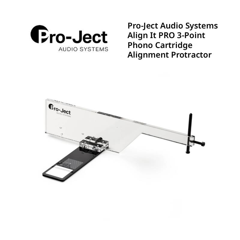 Pro-Ject Audio Systems Align It PRO 3-Point Phono Cartridge Alignment Protractor (5)
