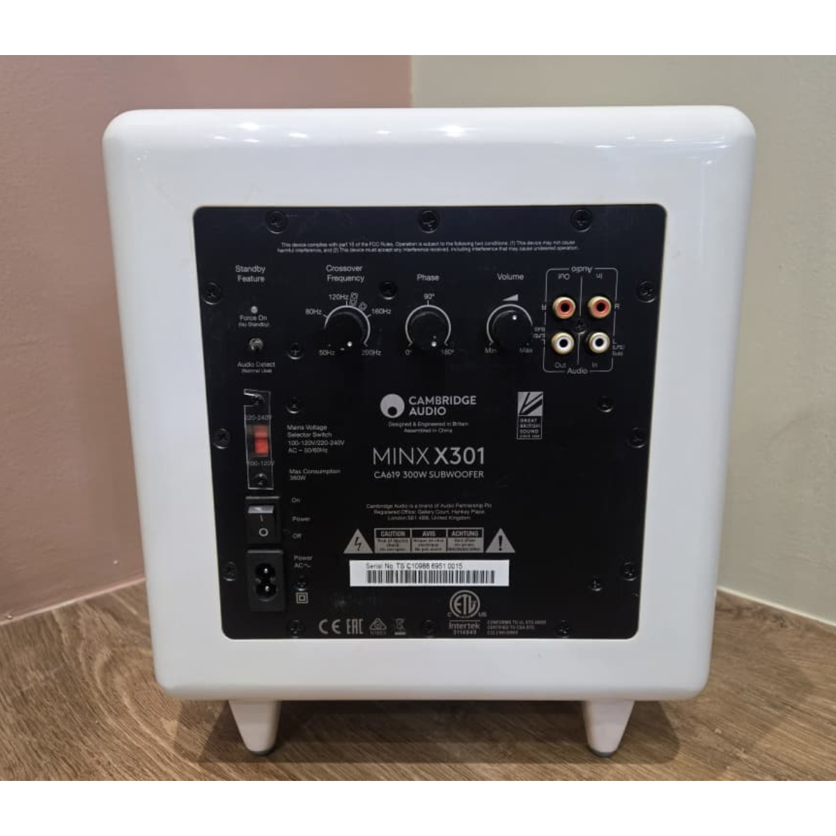 Cambridge Audio Minx X301 300W Subwoofer