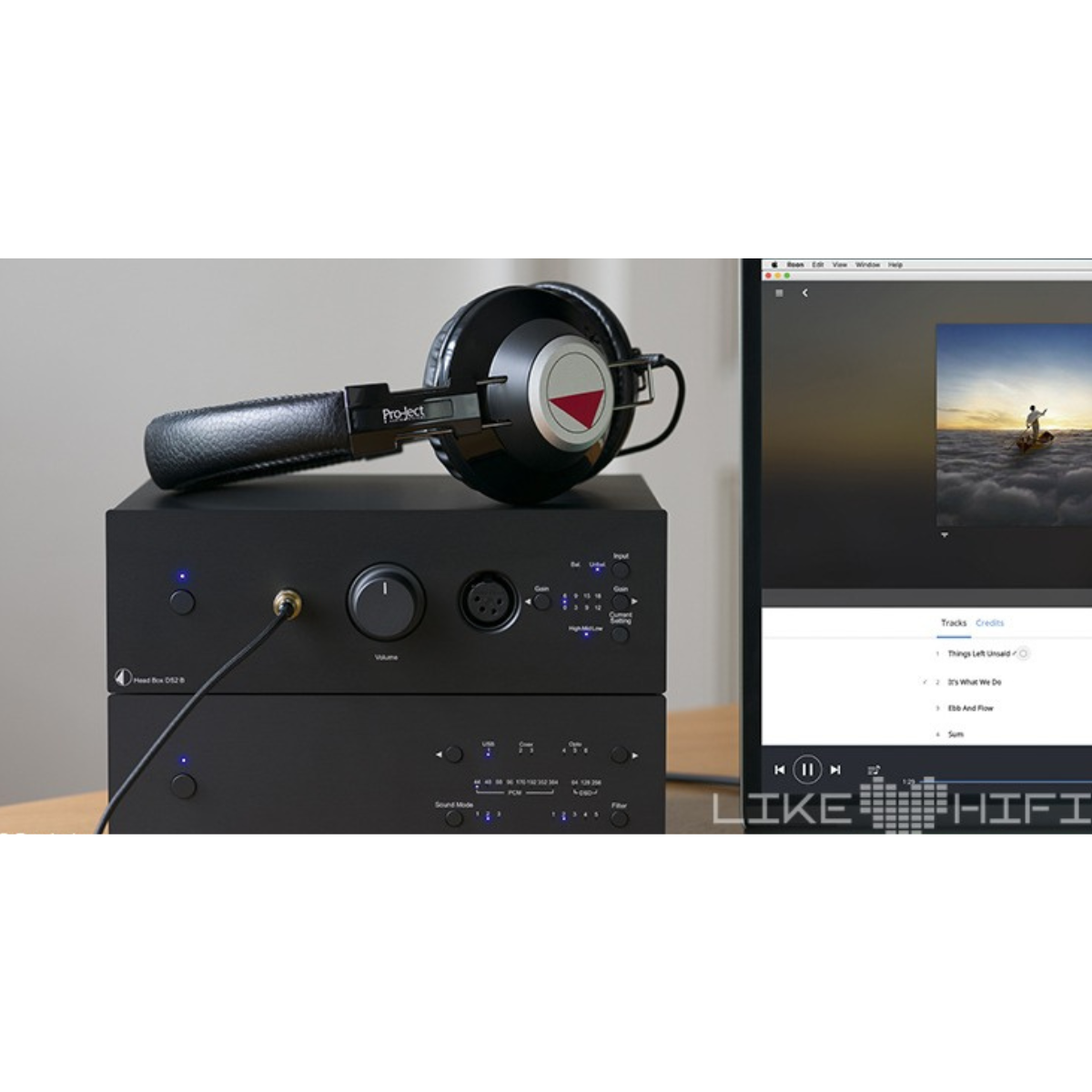 Pro-Ject Audio Systems Head Box DS2 B Balanced Audiophile Headphone Amplifier
