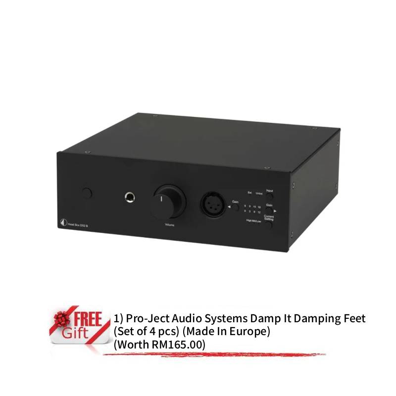 Pro-Ject Audio Systems Head Box DS2 B Balanced Audiophile Headphone Amplifier