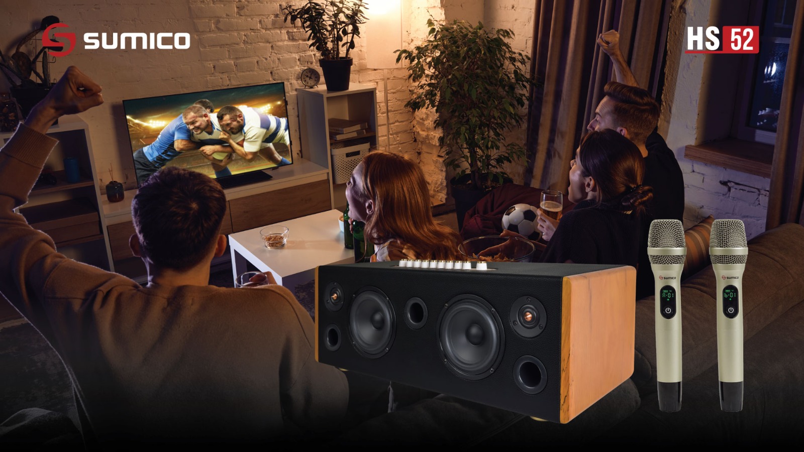 Sumico HS52 All-In-One Portable Karaoke Systems