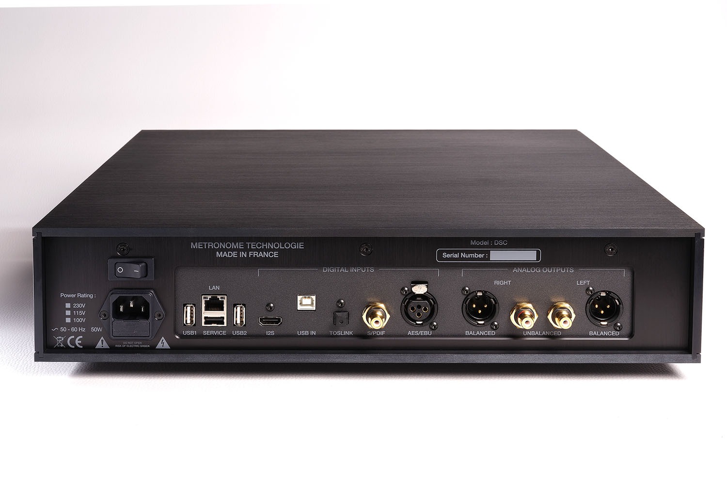 Metronome Technologie DSC D/A CONVERTER – STREAMER DIGITAL PRE-AMP