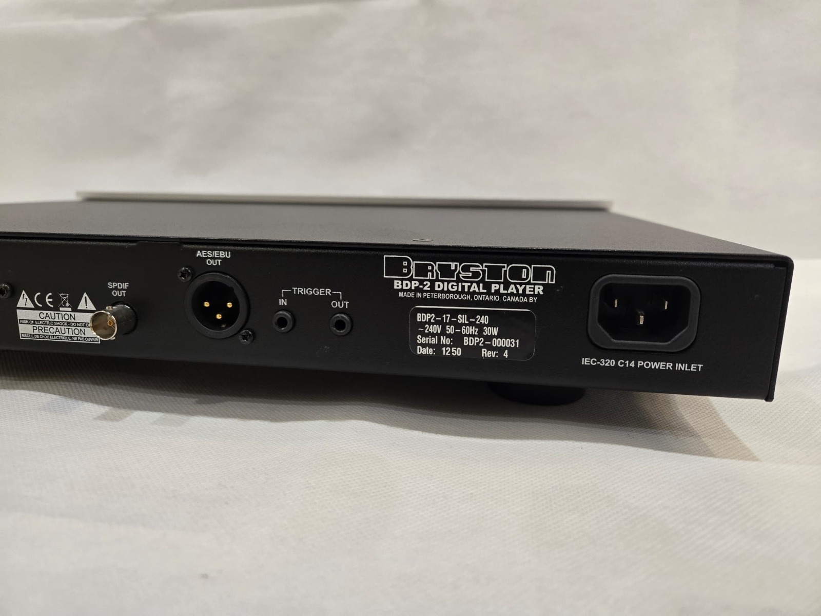 Bryston BDP-2 USB Digital Music Player/DAC