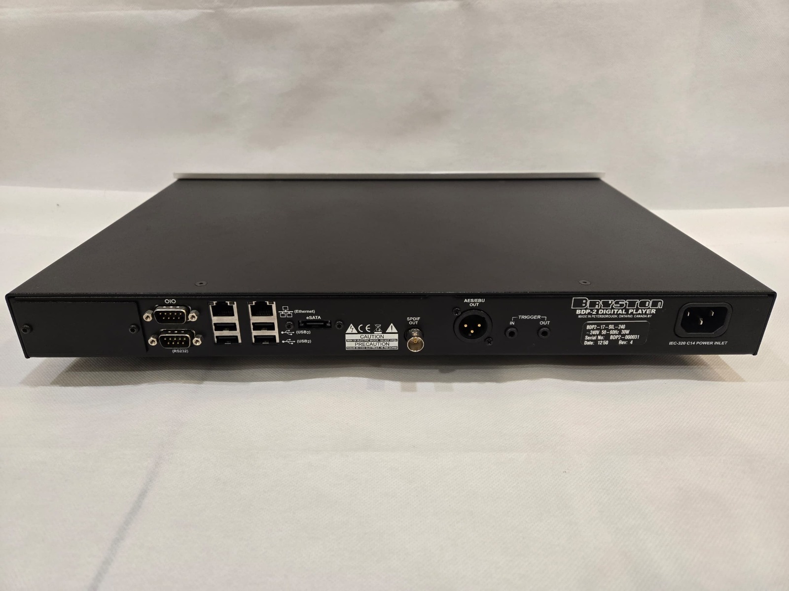 Bryston BDP-2 USB Digital Music Player/DAC