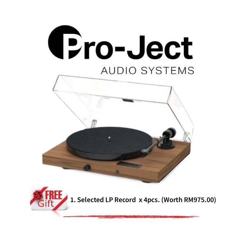 Pro-Ject Audio Systems Jukebox E1 with OM5e Cartridge (Walnut)