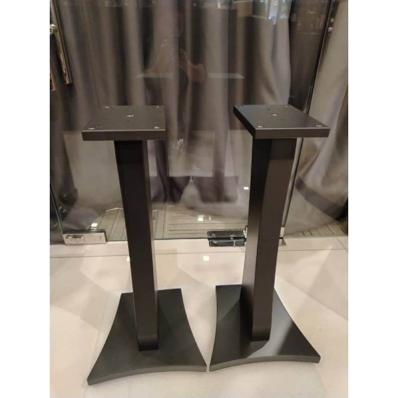 Quadraspire Q6014 Black Bamboo Speaker Stands (2)