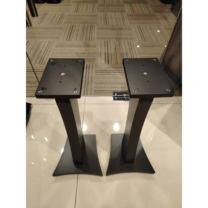 Quadraspire Q6014 Black Bamboo Speaker Stands (5)