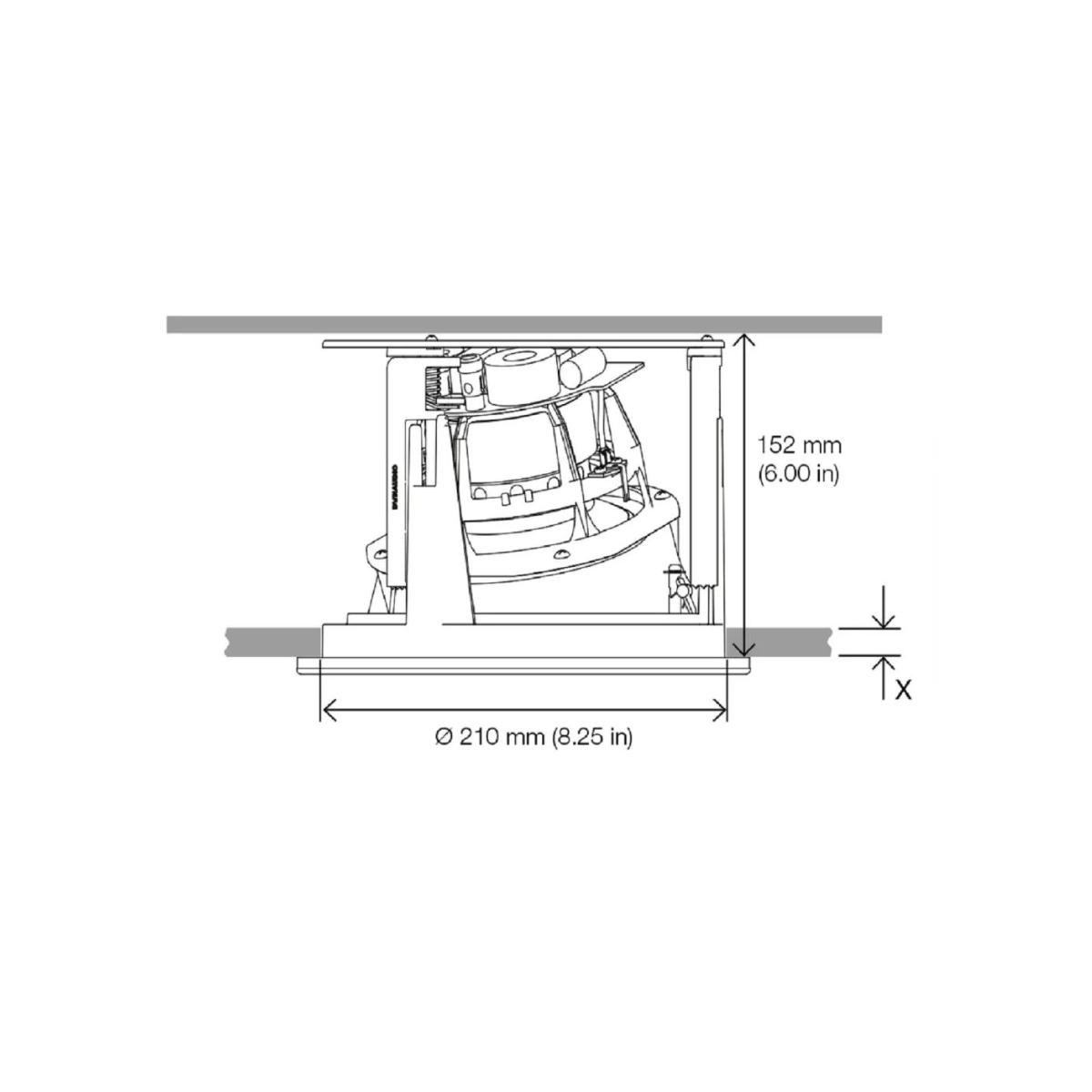 Dynaudio S4-C80 In-Ceiling Speaker