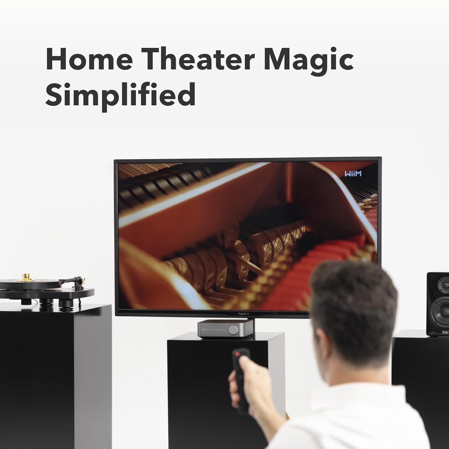 WiiM Amp Pro Multiroom Streaming Amplifier
