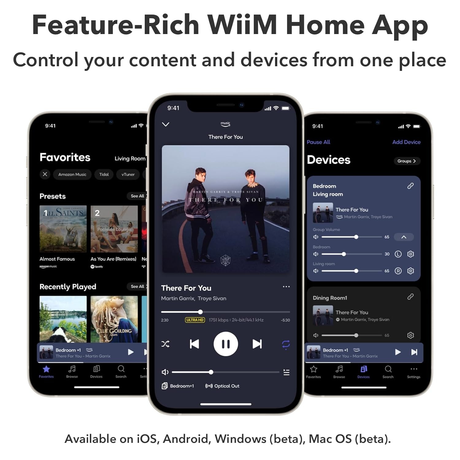 WiiM Amp Pro Multiroom Streaming Amplifier