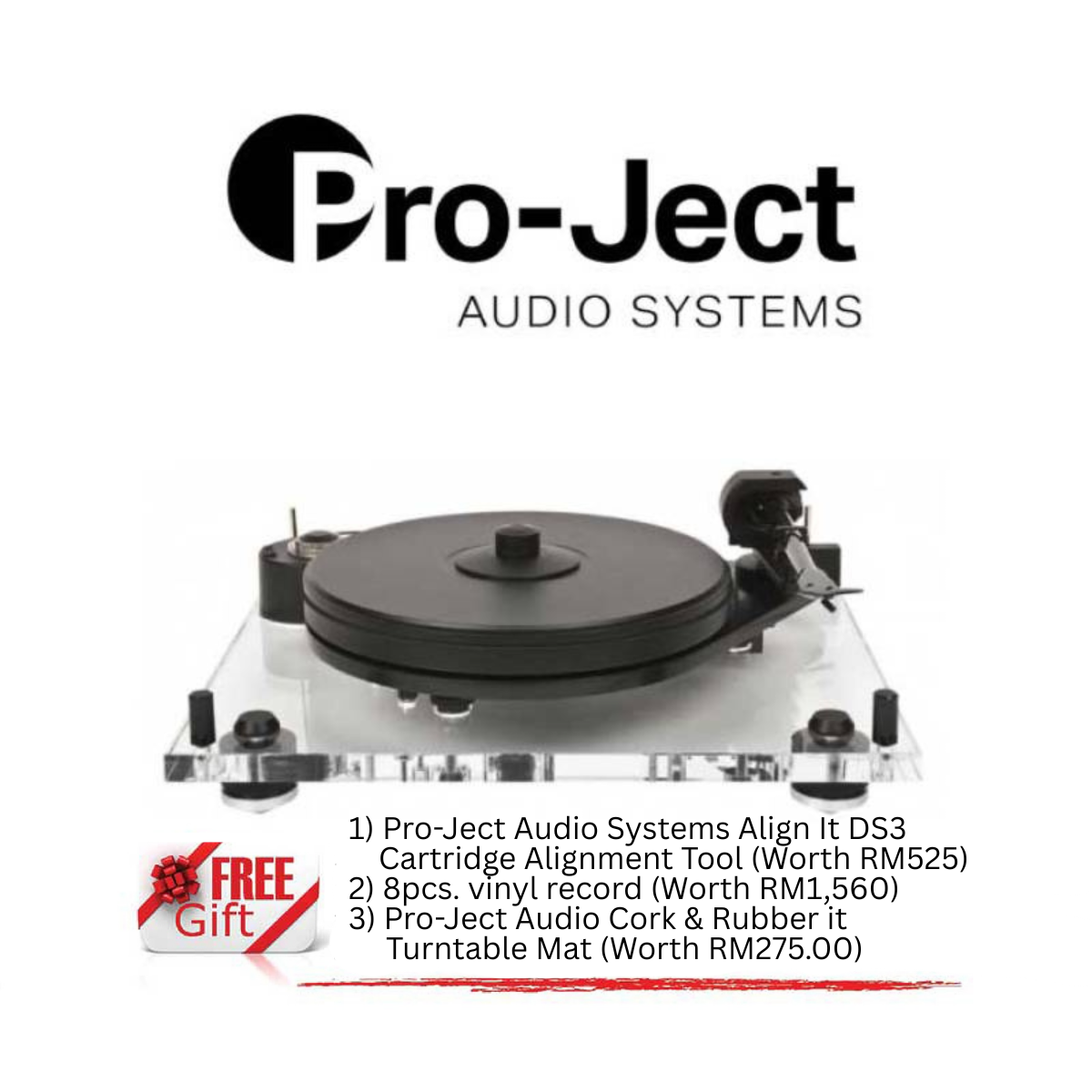 Pro-Ject Audio Systems 6perspeX Balanced