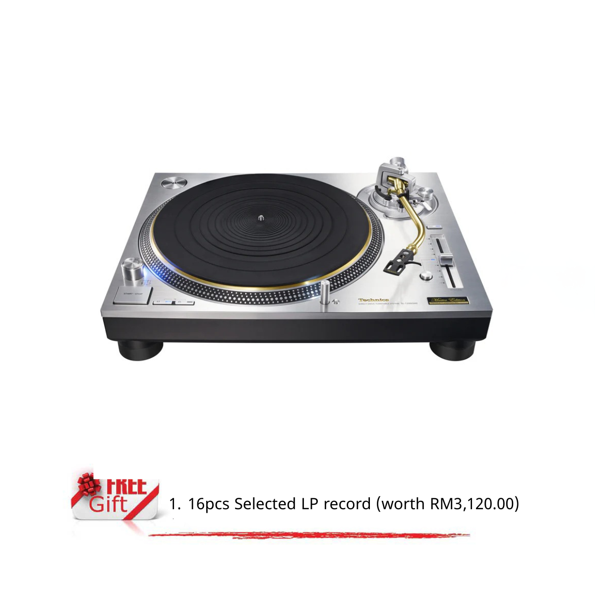 Technics SL-1200GME Master Edition Direct Drive Turntable without cartridge