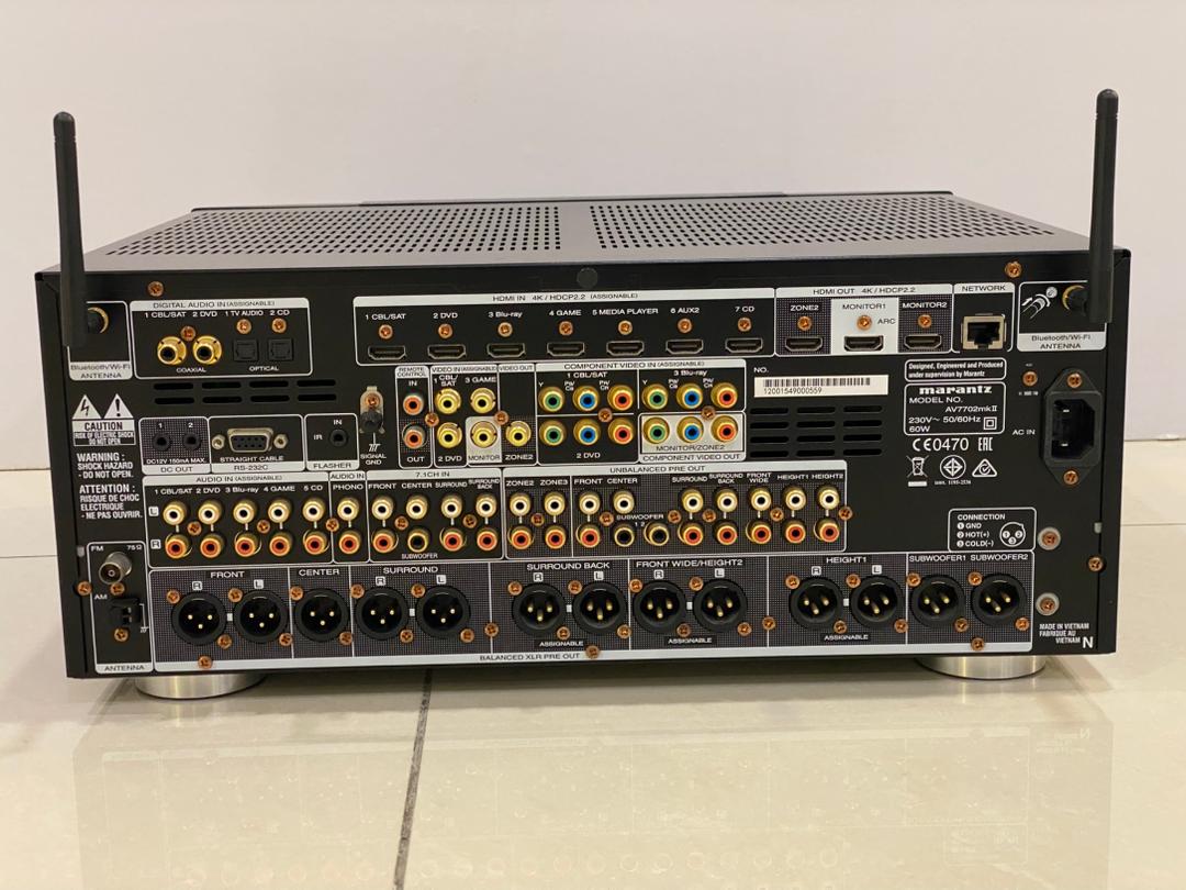 Marantz AV7702 MKII 11. 2 Channel AV Network Processor
