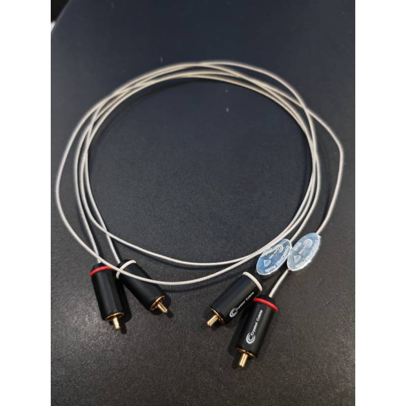 Crystal Cable Crystal Connect Piccolo RCA connectors Interconnect Cable (4)