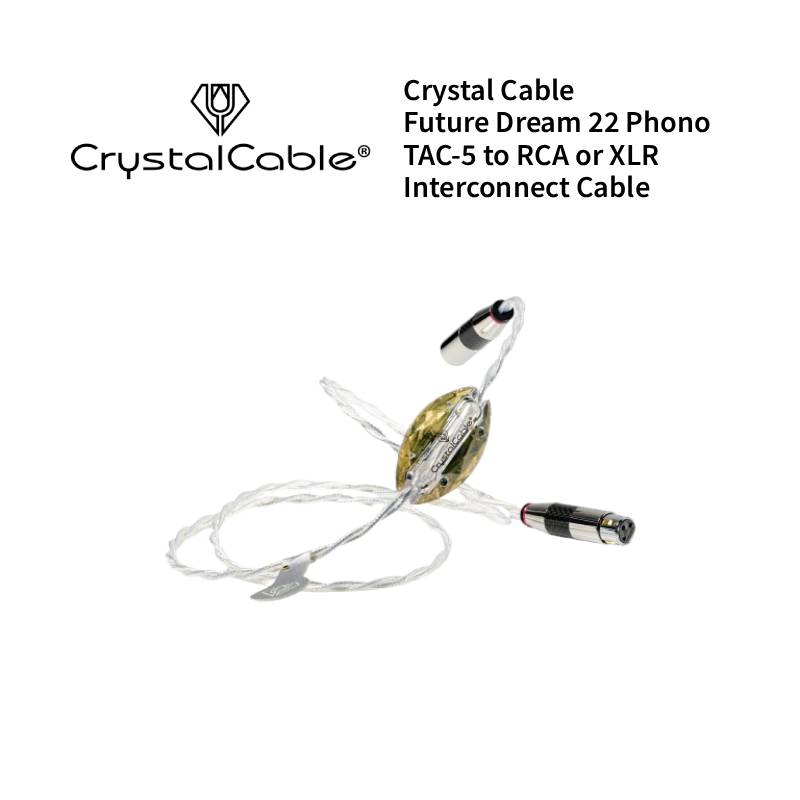 Crystal Cable Future Dream 22 Phono TAC-5 to RCA or XLR Interconnect Cable (5)