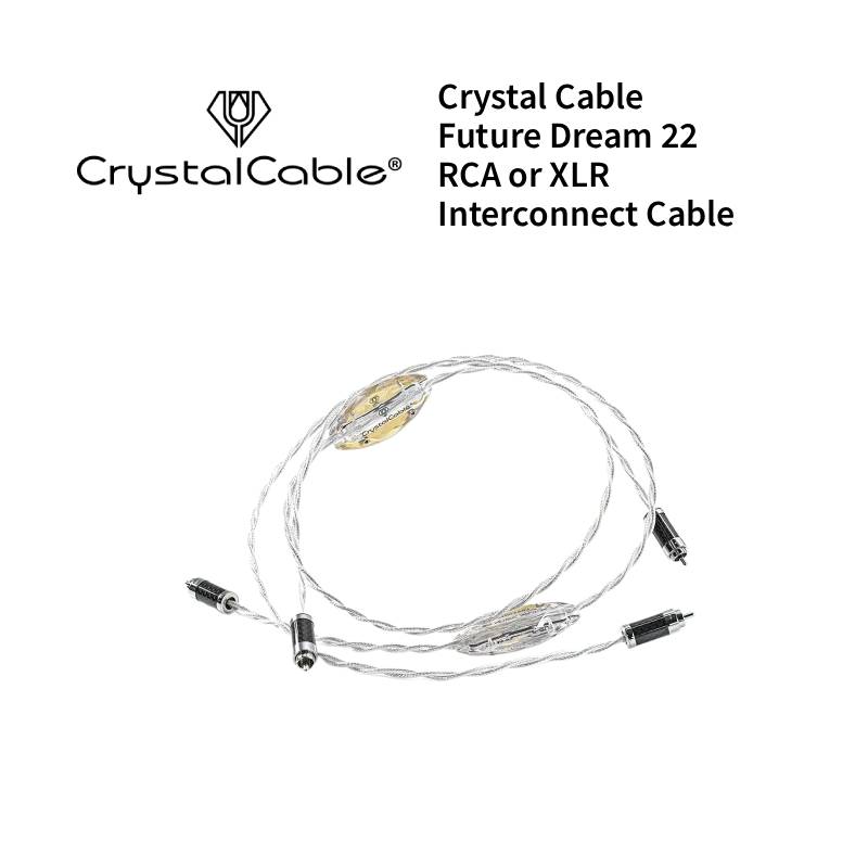 Crystal Cable Future Dream 22 RCA or XLR Interconnect Cable