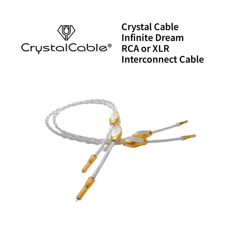 Crystal Cable Infinite Dream RCA or XLR Interconnect Cable