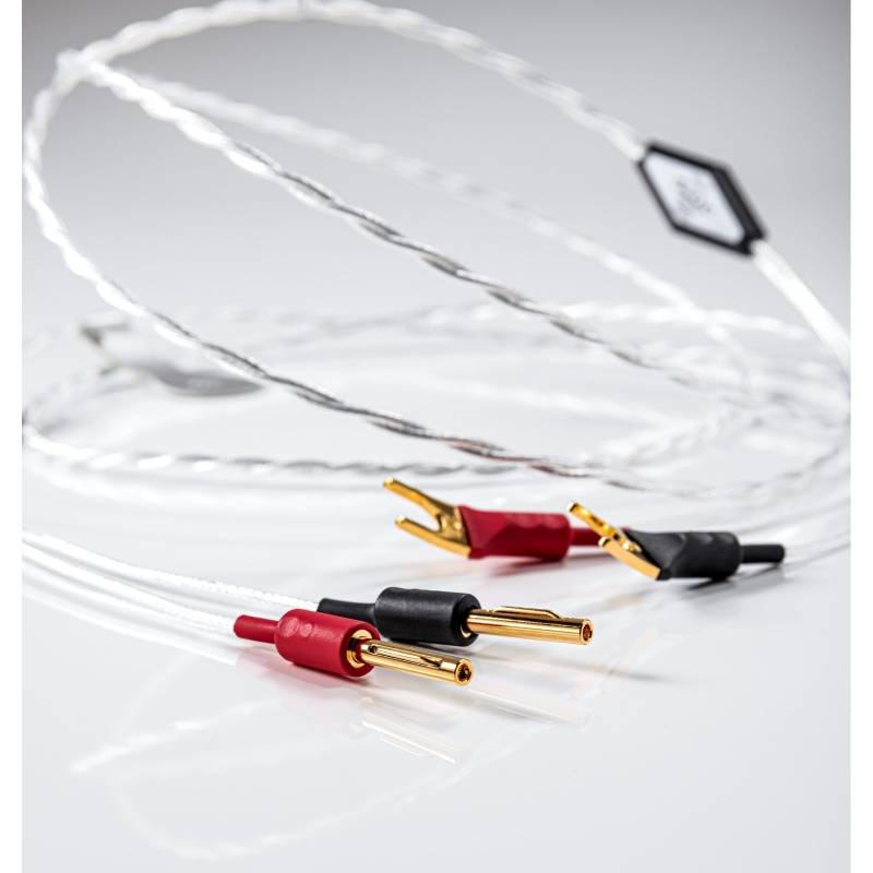 Crystal Cable Micro2 Diamond Banana or Spade Speaker Cable (3)