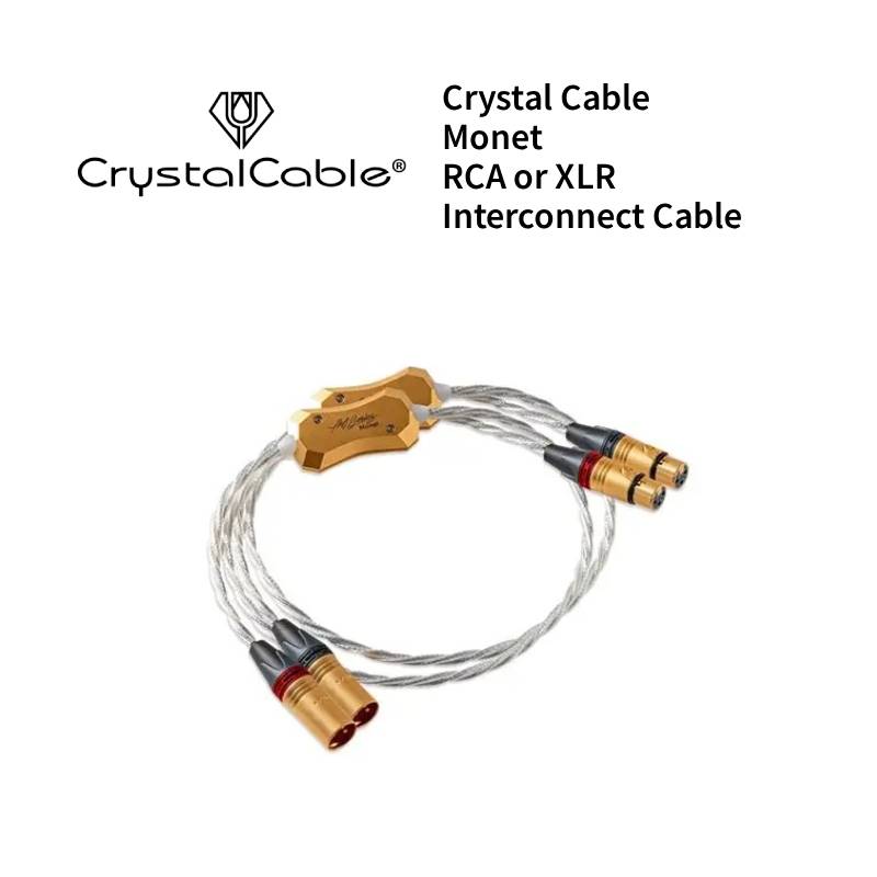 Crystal Cable Monet RCA or XLR Interconnect Cable (8)