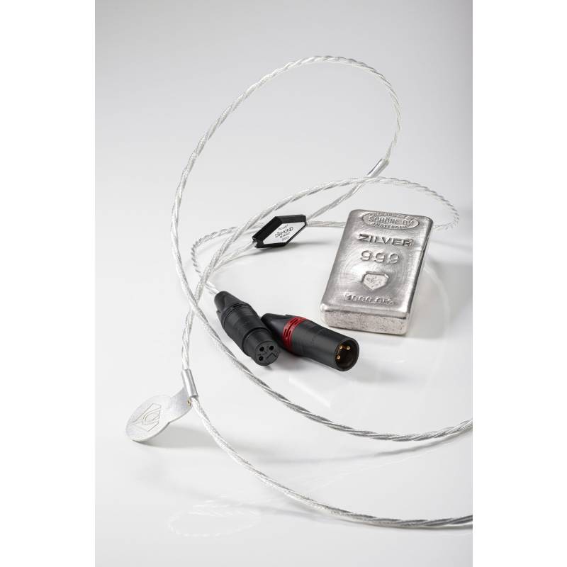 Crystal Cable Piccolo2 Diamond RCA or XLR connectors Interconnect Cable (2)