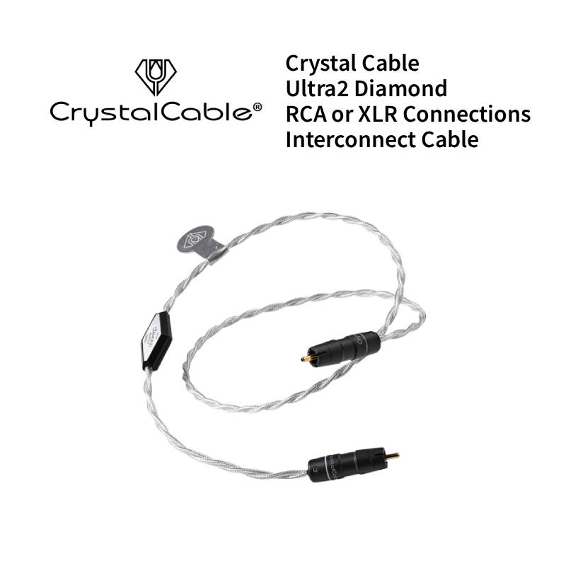 Crystal Cable Ultra2 Diamond RCA or XLR Connections Interconnect Cable