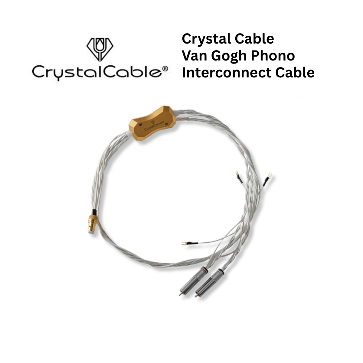 Crystal Cable Van Gogh Phono TAC-5 to RCA or XLR Interconnect Cable