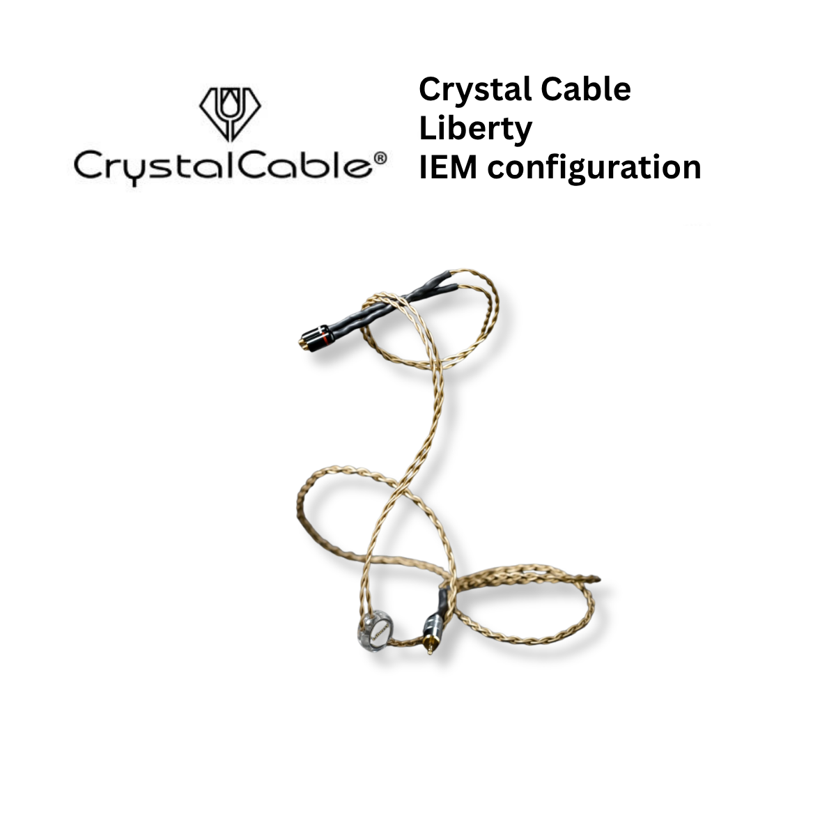 Crystal Cable Liberty IEM configuration (Made In Netherlands)