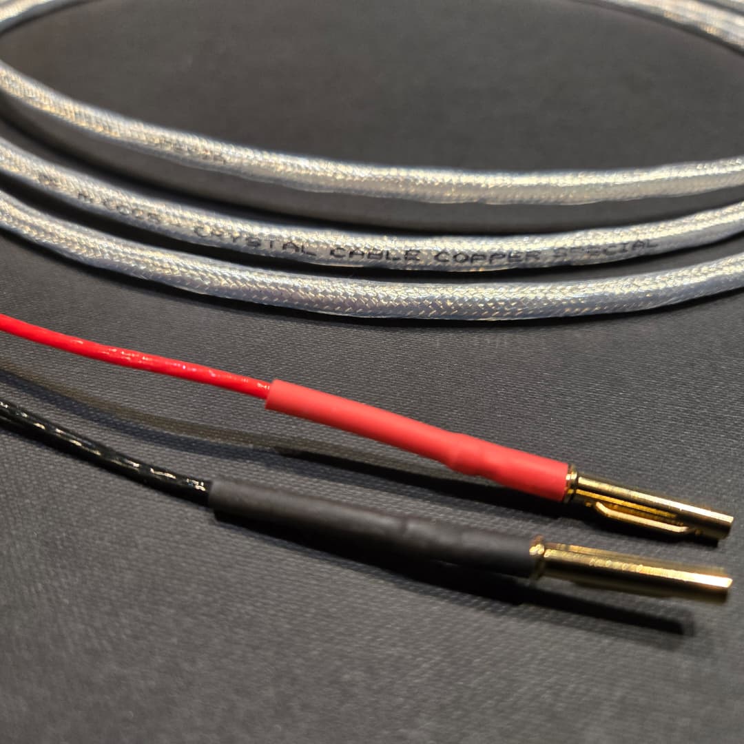 Crystal Cable Special Copper 3m Speaker Cable c/w Banana Plugs