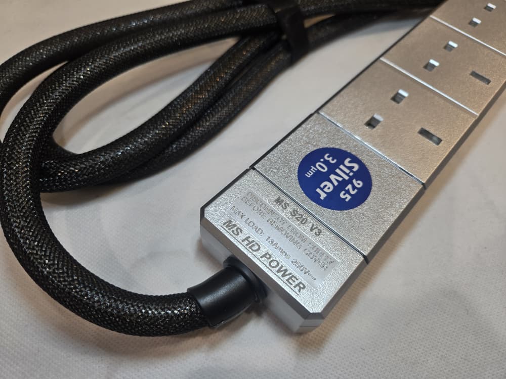 MS HD Power S20 v3 6 Way Filtered UK Mains Block
