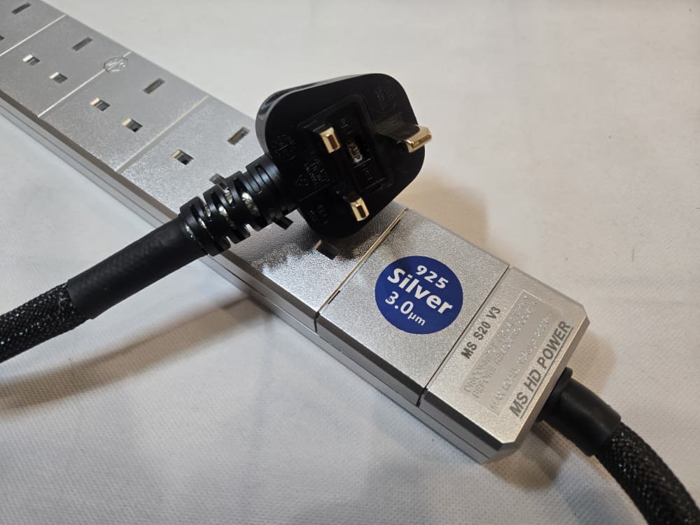 MS HD Power S20 v3 6 Way Filtered UK Mains Block