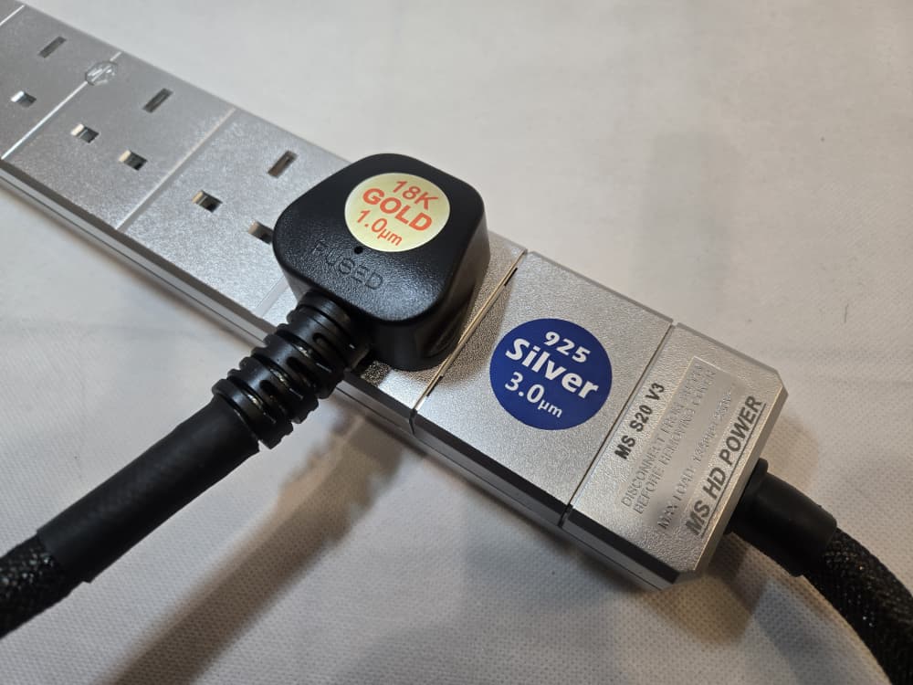 MS HD Power S20 v3 6 Way Filtered UK Mains Block