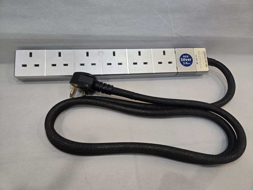 MS HD Power S20 v3 6 Way Filtered UK Mains Block