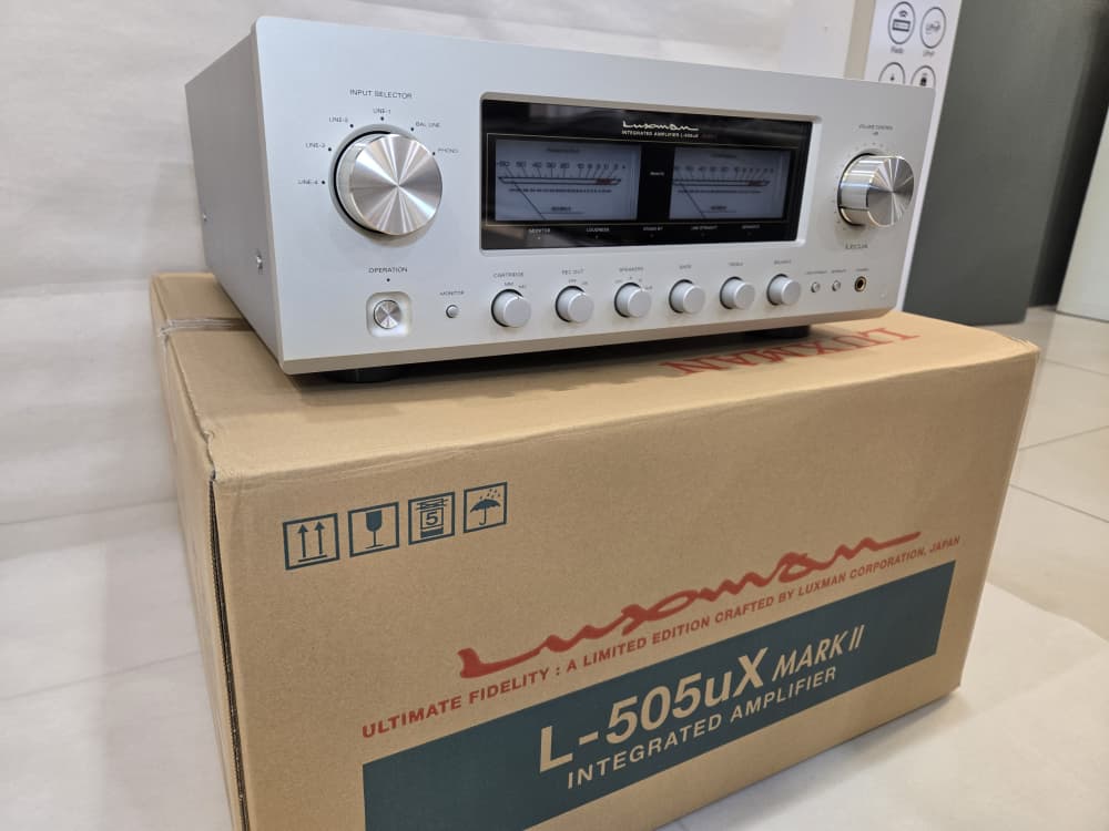 Luxman L-505uX-II Integated Amplifer (Made In Japan)