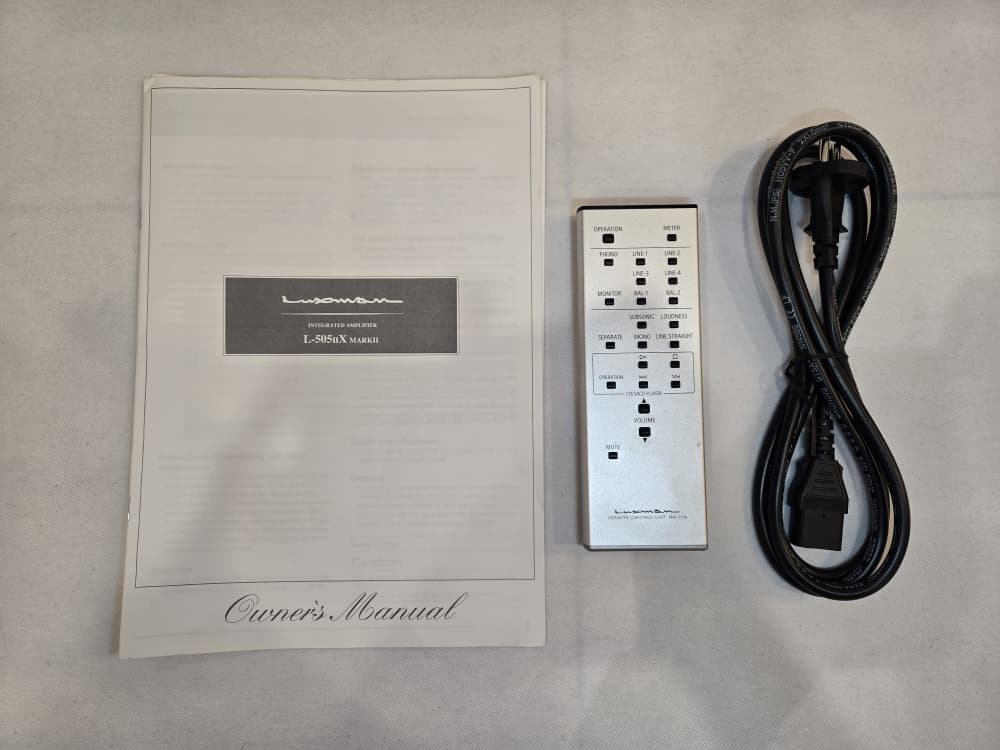Luxman L-505uX-II Integated Amplifer (Made In Japan)