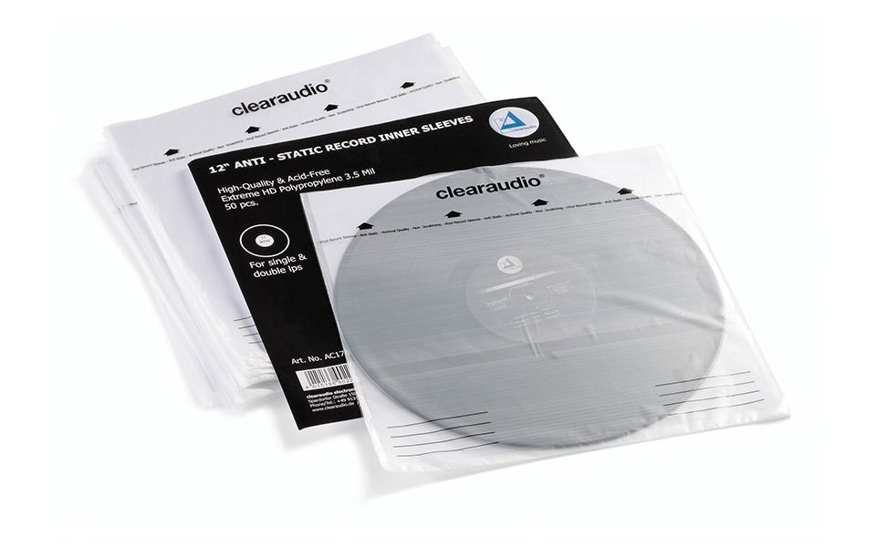 Clearaudio Inner Sleeves Record Sleeves (50pcs)