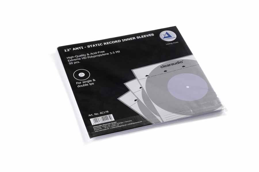 Clearaudio Inner Sleeves Record Sleeves (50pcs)