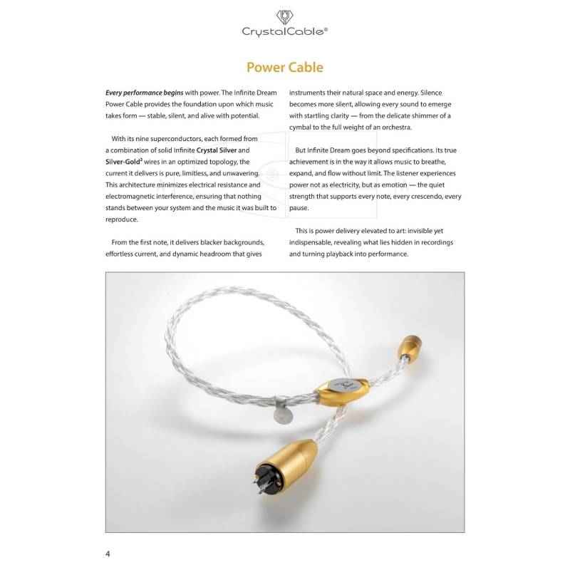 Crystal Cable Infinite Dream Power Power Cable (4)