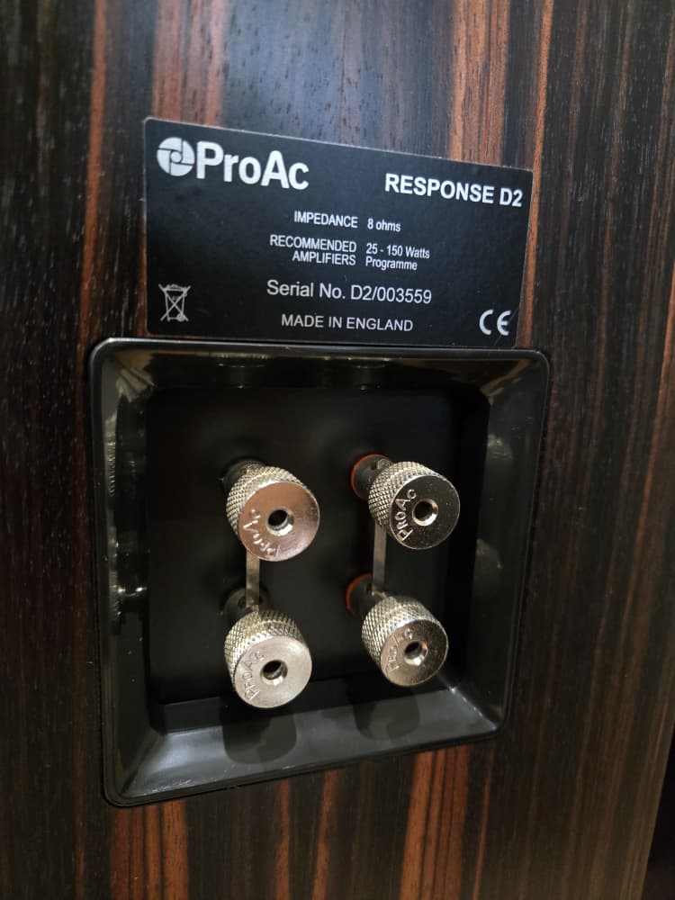 ProAc Response D2R (Ebony) Bookshelf Speakers